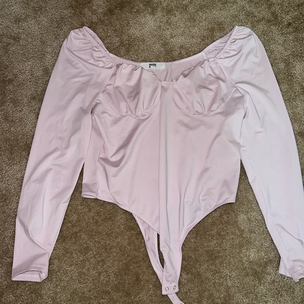Pink bodysuit